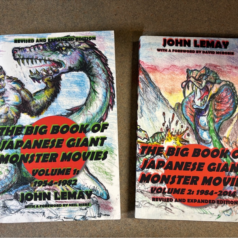 The Big Book of Japanese Giant Monster Movies Volumes 1 & 2